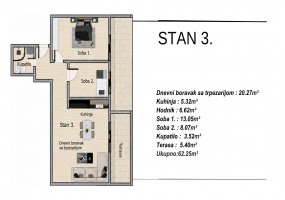 Cuprija, Pomoravlje, Srbija, Spavaće sobe, ,1 KupatiloBathrooms,Stan,Na prodaju,1827