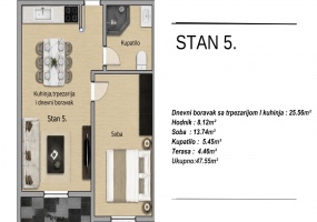 Cuprija, Pomoravlje, Srbija, Spavaće sobe, ,1 KupatiloBathrooms,Stan,Na prodaju,1837